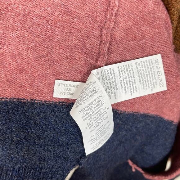 New Madewell Wide Stripe Ryder Cardigan Sweater Women's Size M - Picture 6 of 7